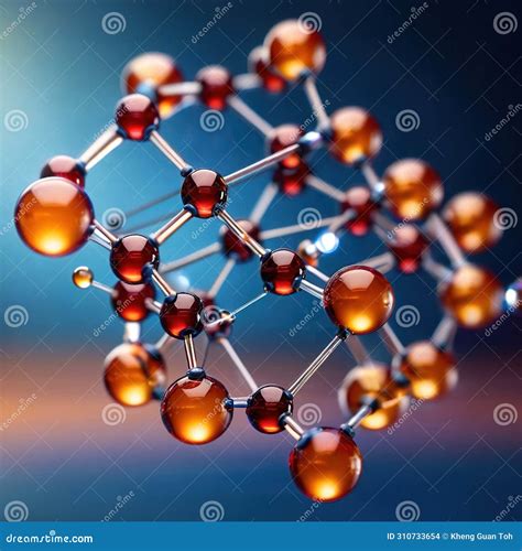 Model Of Molecular Structure Chemistry Representation Of Molecule