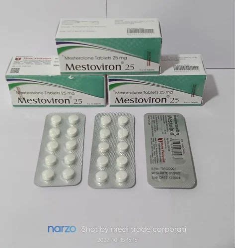 Mesterolone 25 Mg At Rs 420 Stripe Steroids Tablets In Nagpur ID