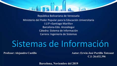 Sistemas De Información Ppt