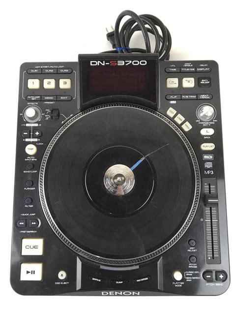 Lot Denon Dn S3700 Cd Dj Player