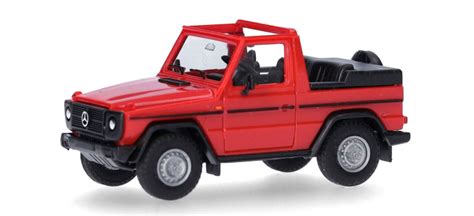 Mercedes Benz G Cabriolet Rouge Her Herpa V Hicules