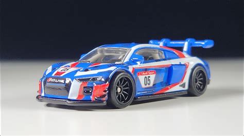 Hot Wheels Premium Review Audi R8 LMS 2023 Car Culture Race Day