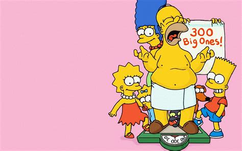 Hình nền hình thức Simpsons hồng - Top Những Hình Ảnh Đẹp