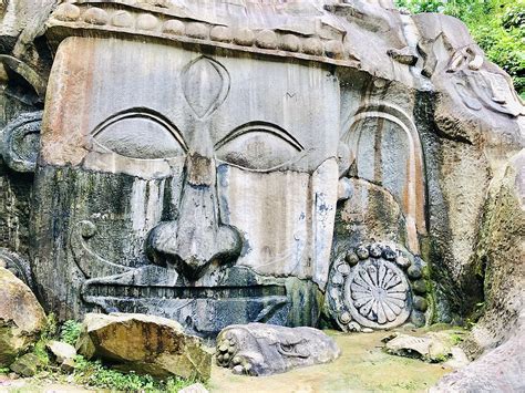 Mystical Sculptures Of Unakoti Unakoti Rock Carvings Agartala Tripura