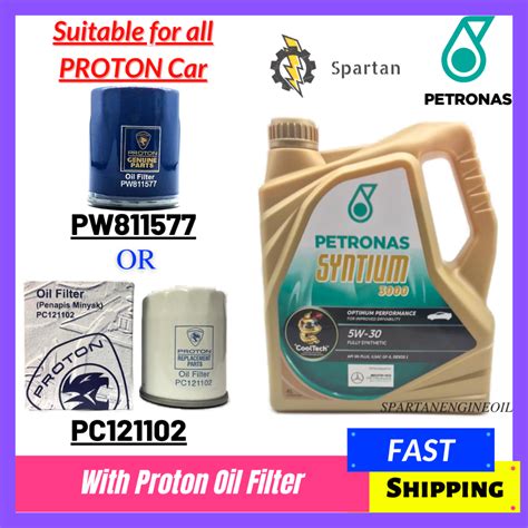 Petronas Syntium 3000 SN PLUS 5W30 Fully Synthetic Engine Oil 4L