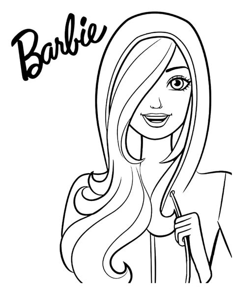 Barbie Malvorlage