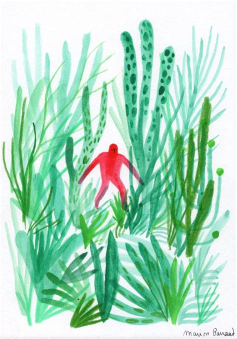 Illustration Originale De Marion Barraud Plantes Grasses Galerie