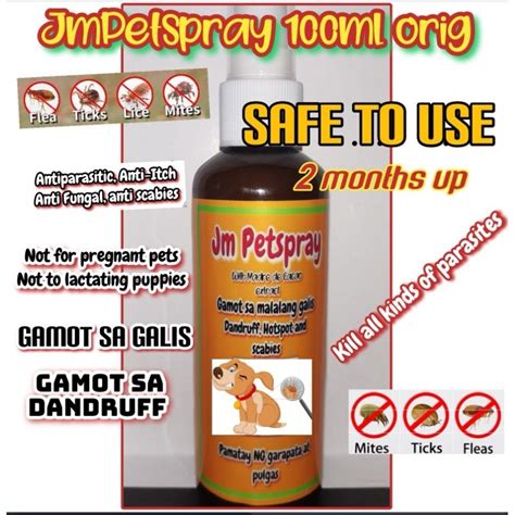 Gamot Sa Galis Ng Aso 100ml 2pcs Safe To Use Plant Based Shopee