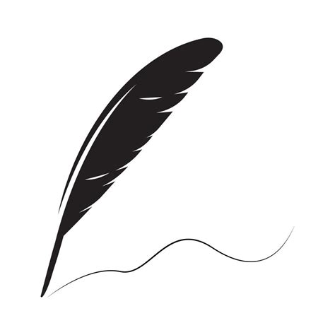 Feather Pen Logo 17260012 Vector Art At Vecteezy