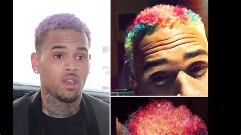 20 Chris Browns Unique Hairstyle World Channel Youtube