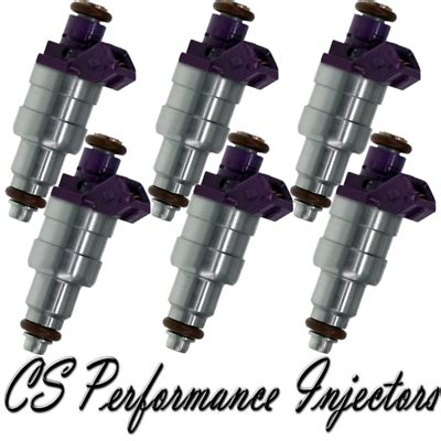 OEM Siemens Fuel Injectors Set 6 4612176 1992 1993 Chrysler Dodge