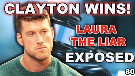 Clayton Vindicated Laura Owens Caught In Her Lies Judge Rules That