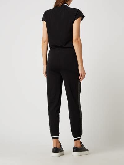 Karl Lagerfeld Jumpsuit mit Reißverschluss black online kaufen