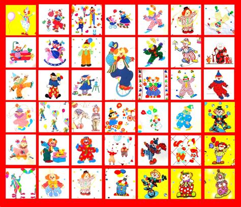 Solve Patchwork Happy Clowns Jigsaw Puzzle Online With Pieces