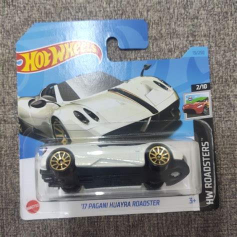 Hot Wheels Pagani Huayra Roadster Short Card Hw Roadsters Shopee Malaysia