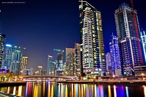 Marina Lights The Extremely Photogenic Dubai Marina Dsc Paula G