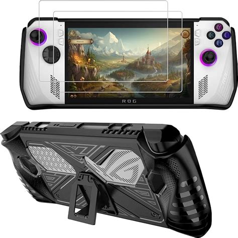 PAKESI Funda Protectora Para ASUS ROG Ally TPU Resistente Con