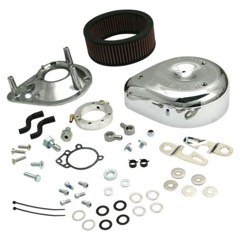 S S Teardrop Air Cleaner Kit For Harley Efi Sportster Revzilla