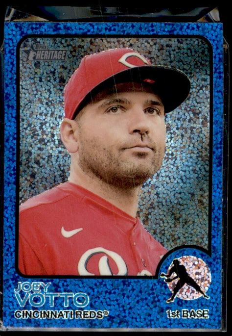 Topps Heritage Joey Votto Cincinnati Reds Ebay