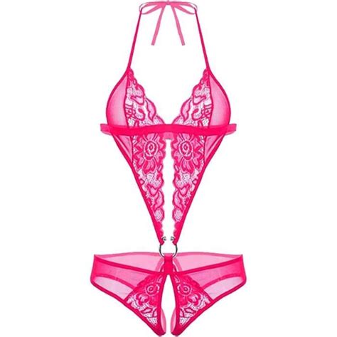 Nuisette Lingerie Azur Dentelle Femme Érotique Grande Taille Azur Cdiscount Prêt à