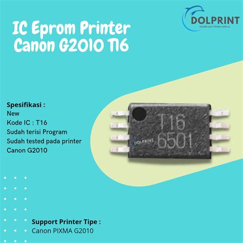 Canon G T Eprom Ic Canon G Reset Eeprom Ic Canon G T