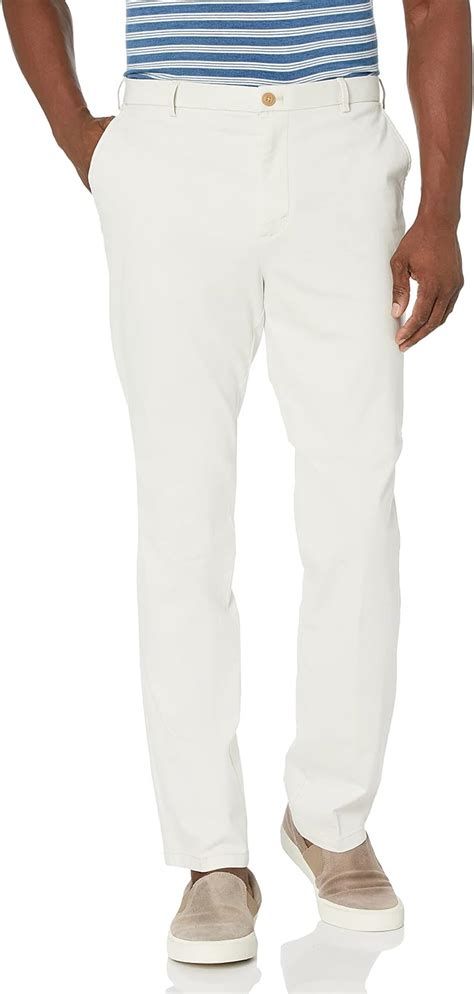 Izod Mens Saltwater Stretch Flat Front Straight Fit Chino