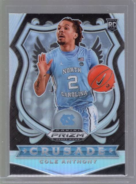 Panini Prizm Draft Picks Prizms Silver Cole Anthony Rc