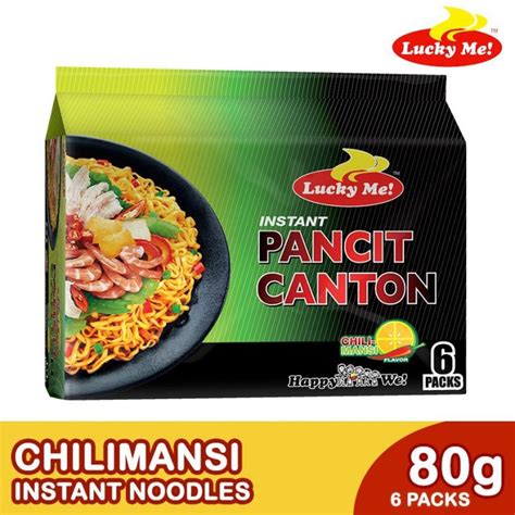 Lucky Me Pancit Canton Chilimansi Multipack 80gx6 Lazada PH