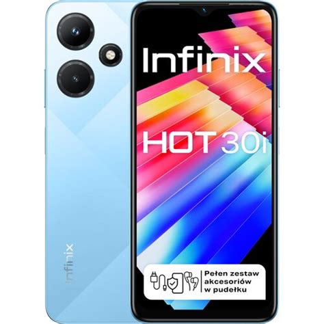Infinix Hot I Gb Hz Niebieski X D Smartfon Niskie Ceny I Opinie W Media Expert
