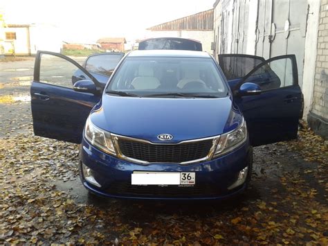 чехлы на кияшку — KIA Rio (3G), 1,6 л, 2011 года | аксессуары | DRIVE2