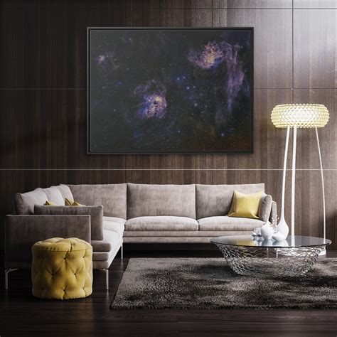 Nebula Wall Art Print Nebula Galaxy Canvas Print Nebula - Etsy