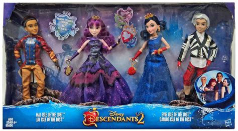 Disney Descendants Descendants 2 Isle Of The Lost Mal Jay Evie Carlos