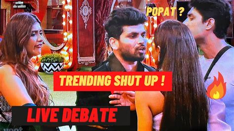 Bigg Boss 16 Live Debate Shiv Thakre Vs Priyanka Who Is Wrong