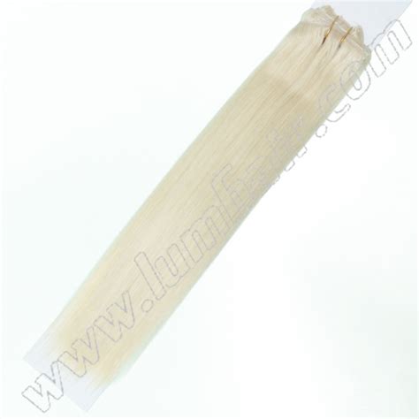 Clip On Hair Extensions 613 Blonde Color Lumhair