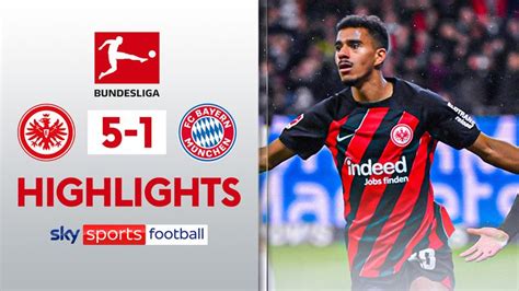 Frankfurt 5 - 1 Bayern - Match Report & Highlights