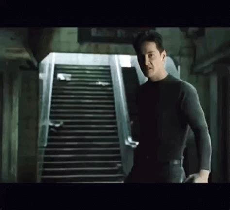 Neo Dodging Bullets In Matrix GIF | GIFDB.com