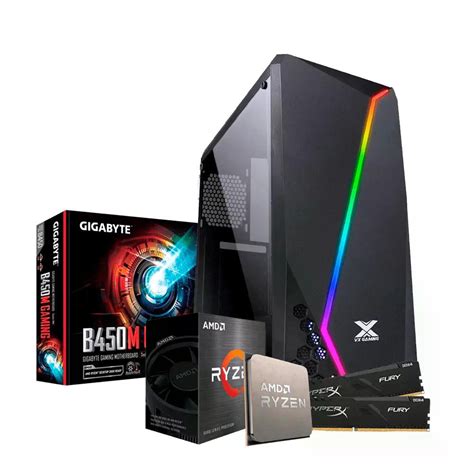 Pc Gamer Enifler Lynx Amd Ryzen 5 5600G B450M 16Gb Ram Ssd 240Gb