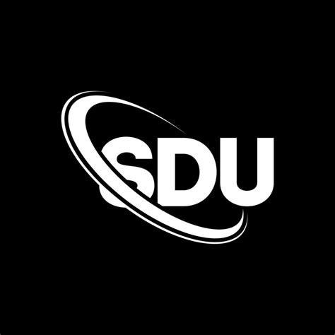 logotipo de sdu. letra sdu. diseño del logotipo de la letra sdu ...