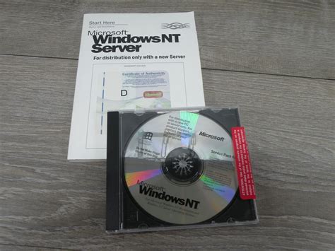 microsoft windows nt server service pack  cd os   box oem