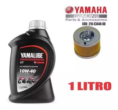 Kit Troca Oleo E Filtro Original Crosser 150 Yamalube 10w40