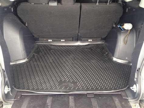 Коврик в багажник — Mitsubishi Outlander XL, 2 л, 2010 года ...