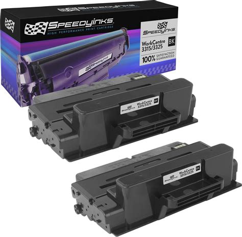 Amazon.com: WorkCentre 3315 / 3325 Black Toner Cartridge 2Pack (5,200 ...