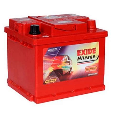 Capacity 44 Ah Exide Mileage MLDIN44LH Car Battery At Rs 7999 In Bengaluru