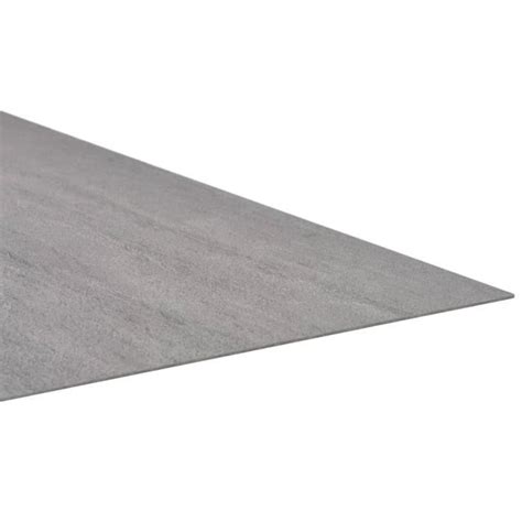 ABB Planche de plancher PVC autoadhésif 5 11 m² Gris pointillé Qqmora