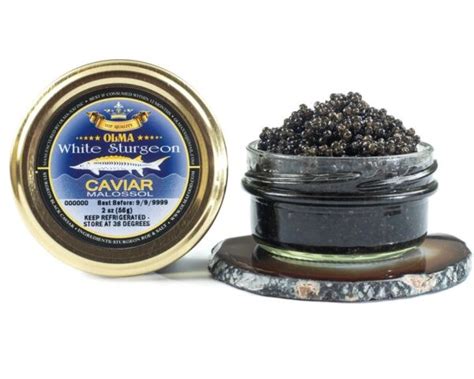 White Sturgeon Caviar - OLMA Caviar