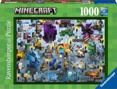 Foto Puzzle Ravensburger Minecraft Challenge 1000 dílků Zbozi cz