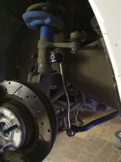 Замена стоек стабилизатора на стойки фирмы MOOG. — Lada Гранта (1G), 1 ...