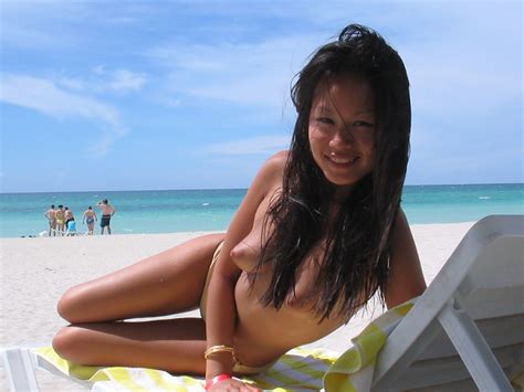 Asian Beach Torpedoes Porn Pic