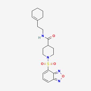 Benzoxadiazol Ylsulfonyl N Cyclohexen Yl Ethyl