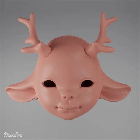 New Design BJD Cota Nude Doll Yaho Body Dragon Horn Big Ears Llike A Fan Fantasy Head Resin